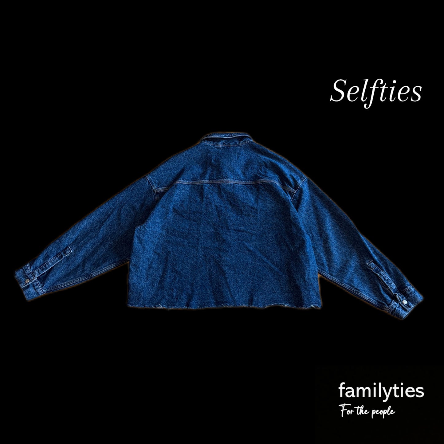 Denim jacket "Koi-Pond"